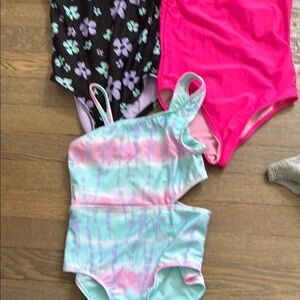 3 Brand new girls Bathing Suits
